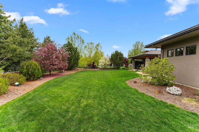 view of yard