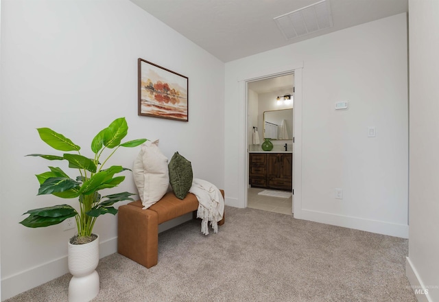 2117 Oxon St, Caldwell, ID 83605 - sitting room featuring light colored carpet and baseboards