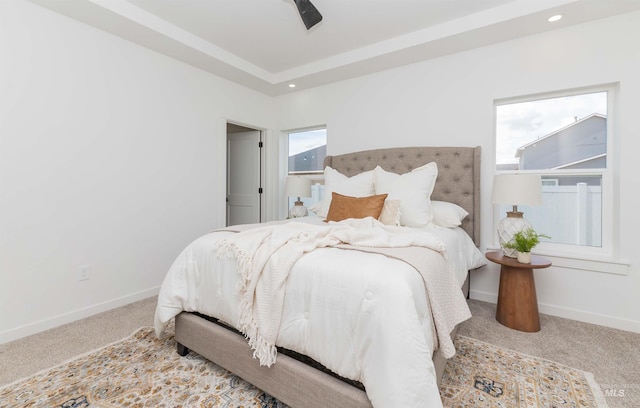 2117 Oxon St, Caldwell, ID 83605 - bedroom featuring carpet flooring, recessed lighting, and ceiling fan