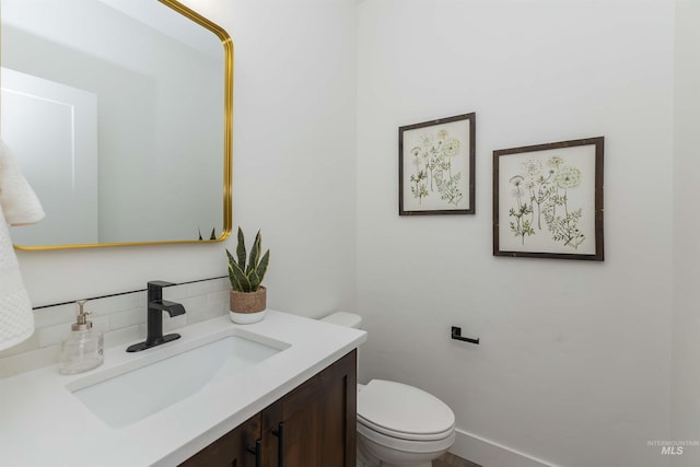 2117 Oxon St, Caldwell, ID 83605 - bathroom with tasteful backsplash and vanity