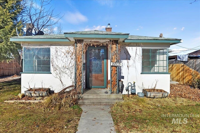 view of bungalow-style house