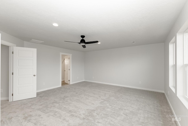 14761 N Ninja Way, Nampa, ID 83651 - spare room featuring carpet, a wealth of natural light, and ceiling fan