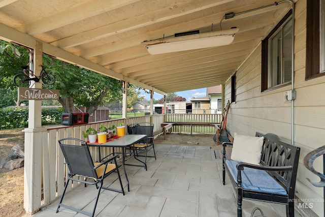 view of patio / terrace