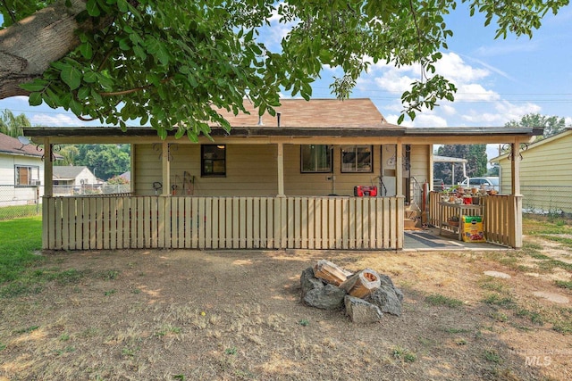 view of back of house