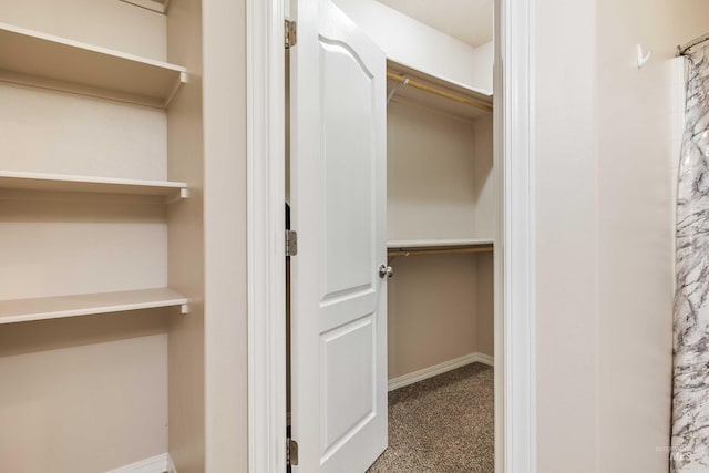 view of closet