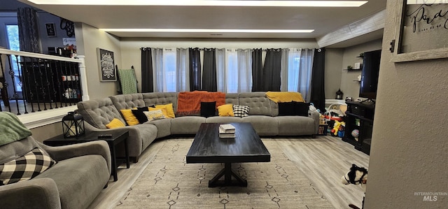 1122 N Roper Pl, Meridian, ID 83642 - living area with wood finished floors