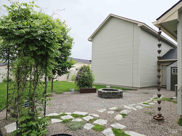 2716 Dogwood Ave, Fruitland, ID 83619 - view of home's exterior with a fire pit