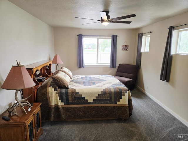2716 Dogwood Ave, Fruitland, ID 83619 - bedroom with carpet, a ceiling fan, and baseboards