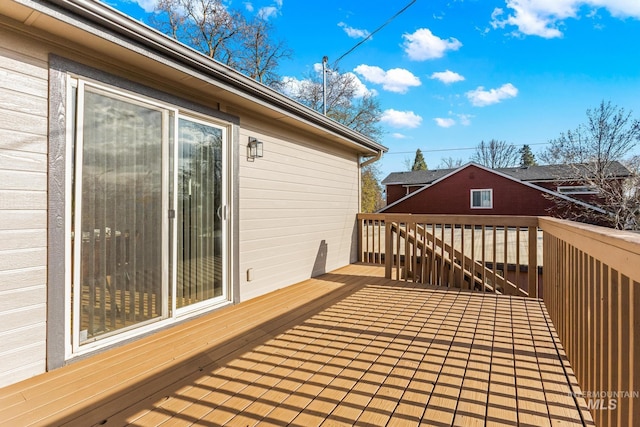 view of deck