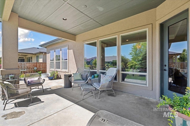 92 S Wildgrass Way, Star, ID 83669 - view of patio featuring an outdoor hangout area
