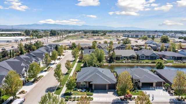 92 S Wildgrass Way, Star, ID 83669 - aerial view of residential area with a water and mountain view