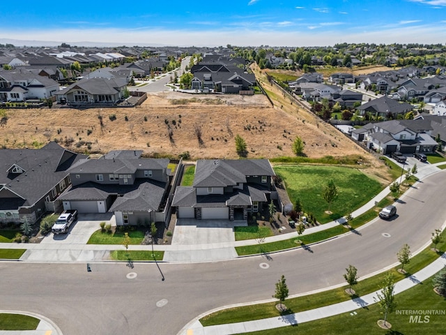 6071 S Pioneer Trail Way, Meridian, ID 83642 - aerial overview of property's location with nearby suburban area