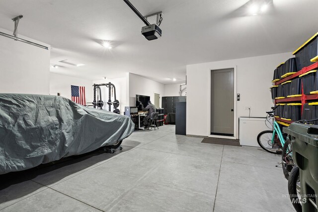 6071 S Pioneer Trail Way, Meridian, ID 83642 - garage featuring a garage door opener
