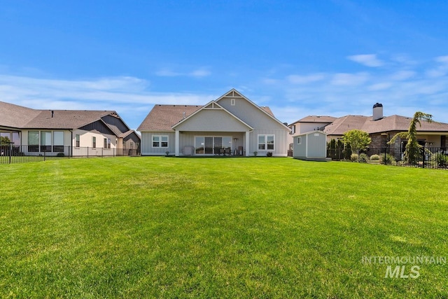 6706 Big Wood Way, Star, ID 83669 - view of rear view of house