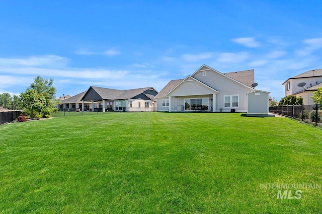 6706 Big Wood Way, Star, ID 83669 - view of rear view of property
