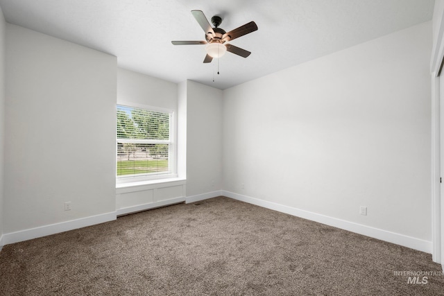 7253 River View Dr, Marsing, ID 83639 - carpeted spare room featuring baseboards and a ceiling fan