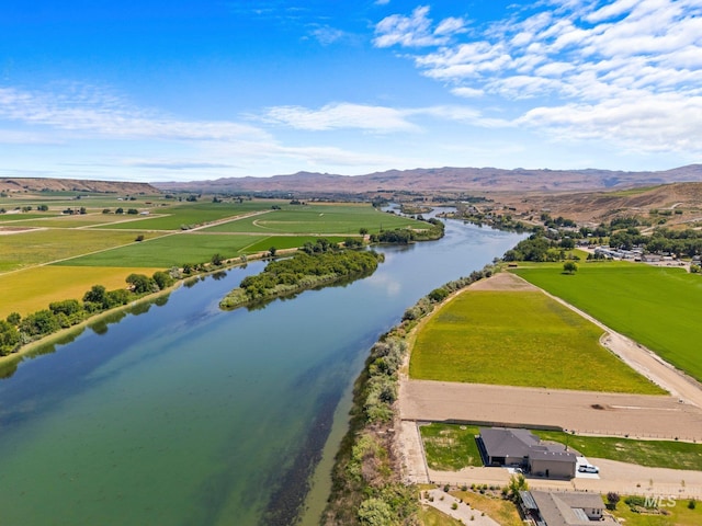 7253 River View Dr, Marsing, ID 83639 - bird's eye view of a water and mountain view