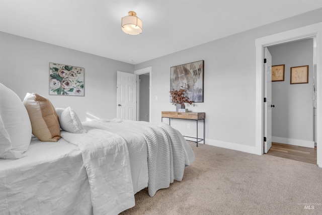 5467 N Claret Cup Way, Meridian, ID 83646 - bedroom with light colored carpet and baseboards