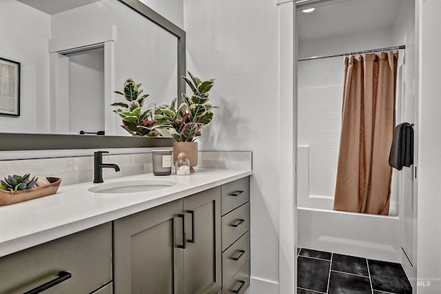 11844 N 21st Ave, Boise, ID 83714 - full bath with vanity and shower / bath combo with shower curtain