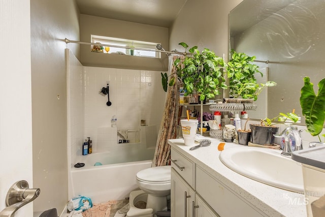 3744 S Antler Rdg, Boise, ID 83709 - full bath with vanity, shower / bath combo, and toilet