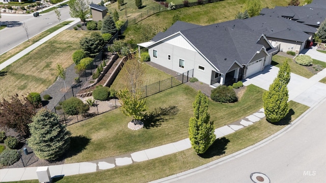 1031 E Reflect Ridge Dr, Meridian, ID 83642 - aerial perspective of suburban area