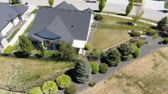 1031 E Reflect Ridge Dr, Meridian, ID 83642 - view from above of property