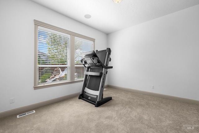5853 W Venetian Dr, Eagle, ID 83616 - workout area with carpet and baseboards