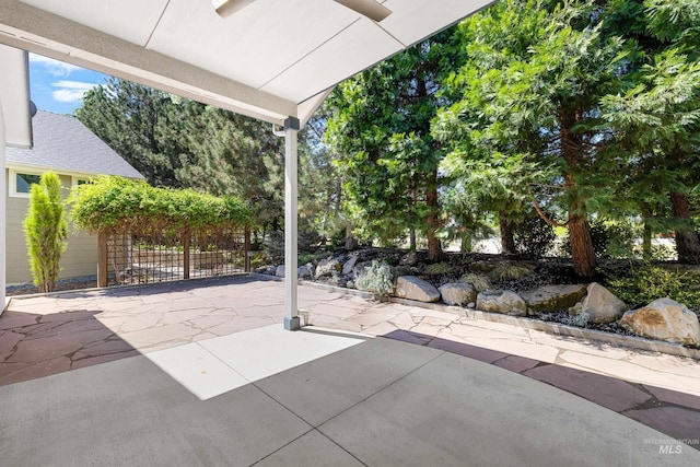 view of patio