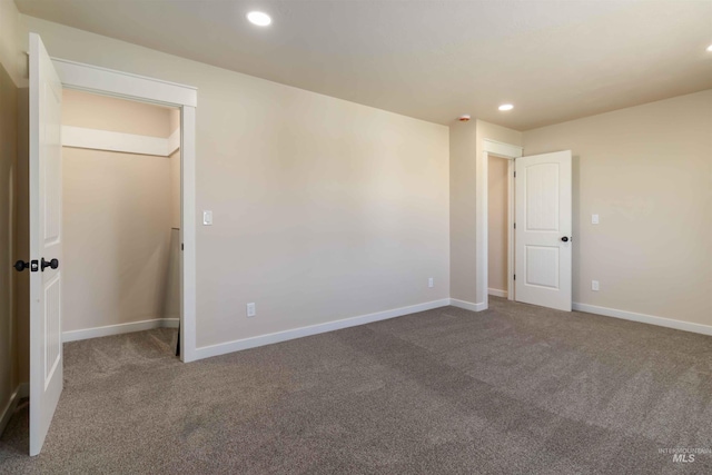 4320 SW 2nd Ave, New Plymouth, ID 83655 - carpeted spare room featuring recessed lighting and baseboards