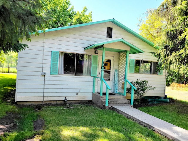 102 N Hornet Creek Rd, Council, ID 83612 - view of front of house with a front lawn