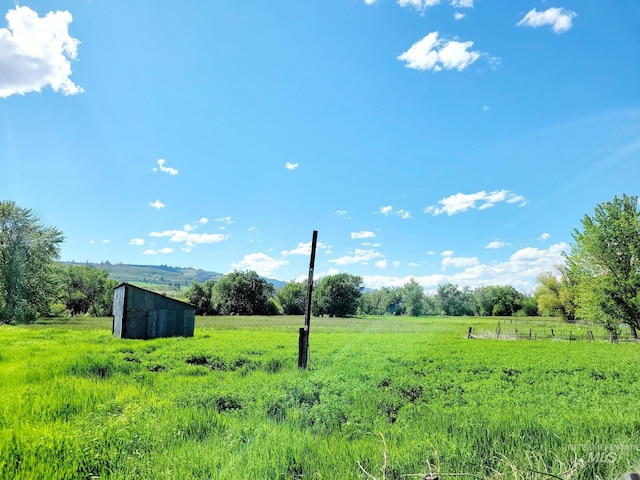 102 N Hornet Creek Rd, Council, ID 83612 - view of yard featuring a view of rural / pastoral area and an outdoor structure