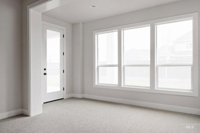 4364 N Madden Way, Meridian, ID 83646 - empty room with light carpet and baseboards