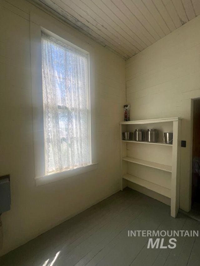2070 Woodland Rd, Kamiah, ID 83536 - spare room with plenty of natural light and wooden ceiling