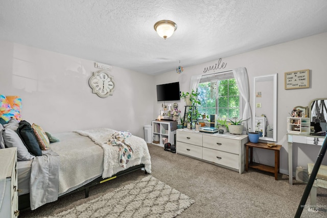 2145 W Quilceda, Kuna, ID 83634 - carpeted bedroom with a textured ceiling