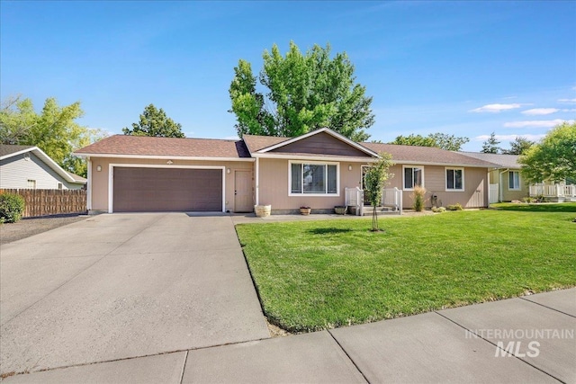 206 Diamond Dr, Kimberly, ID 83341 - ranch-style home featuring a garage and driveway
