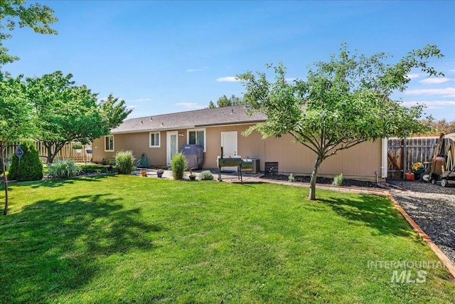 206 Diamond Dr, Kimberly, ID 83341 - rear view of property with a patio area and central AC