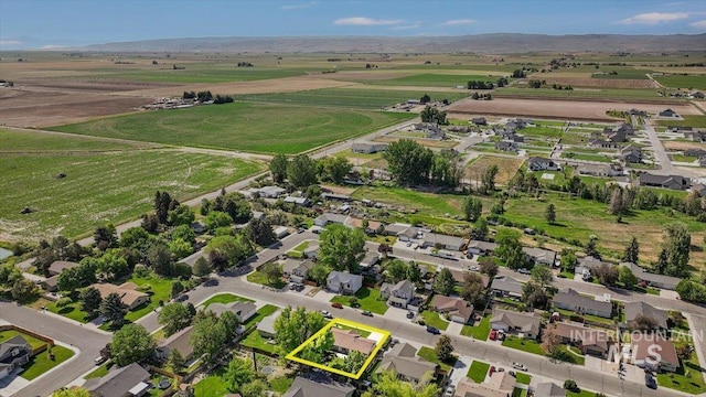 206 Diamond Dr, Kimberly, ID 83341 - view of property location with property parcel outlined, rural landscape, and nearby suburban area