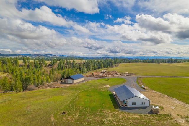 1400 Texas Ridge Rd, Deary, ID 83823 - birds eye view of property featuring a rural view