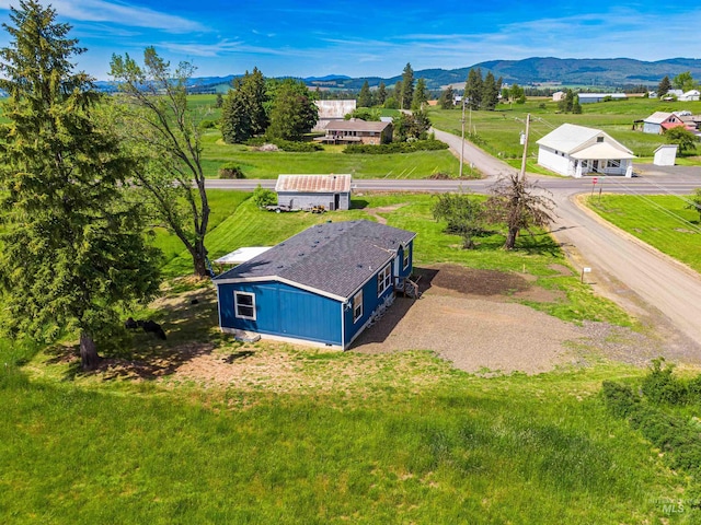 12798 King Rd, Kendrick, ID 83537 - view from above of property featuring a mountainous background