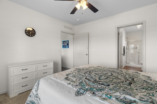 12798 King Rd, Kendrick, ID 83537 - bedroom featuring ensuite bathroom and a ceiling fan