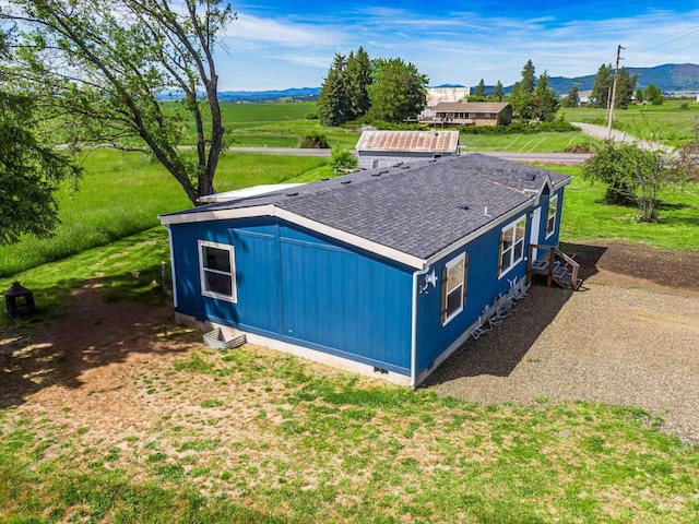 12798 King Rd, Kendrick, ID 83537 - aerial view of property and surrounding area featuring mountains