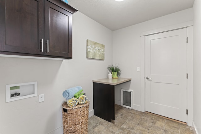 18277 N Streams Edge Way, Boise, ID 83714 - laundry area with cabinet space, hookup for a washing machine, and baseboards