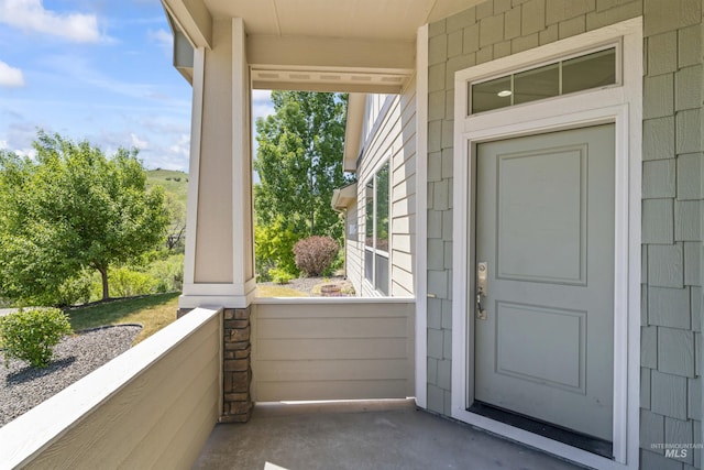 18277 N Streams Edge Way, Boise, ID 83714 - doorway to property with a porch