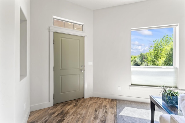 18277 N Streams Edge Way, Boise, ID 83714 - entrance foyer featuring wood finished floors and baseboards