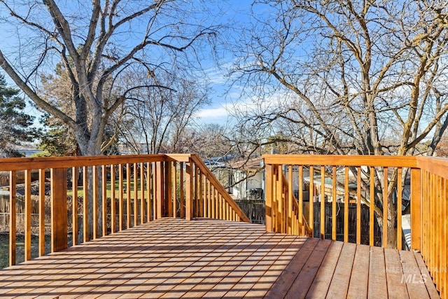 view of deck