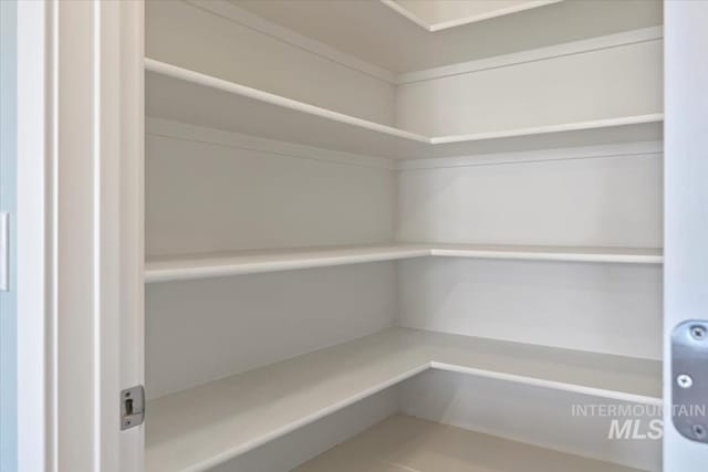 view of pantry