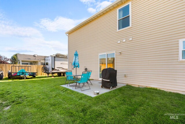 1056 S Hebgon Lake Ave, Middleton, ID 83644 - back of property featuring a patio