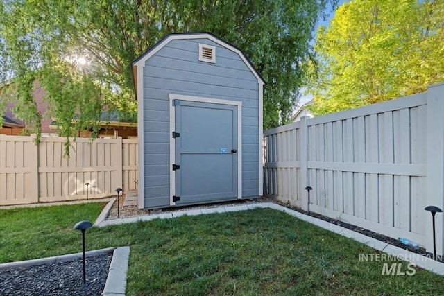 3052 N Christian Way, Meridian, ID 83646 - view of shed with a fenced backyard