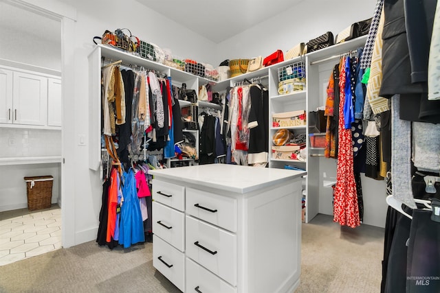 11127 Lake Lowell Ave, Nampa, ID 83686 - walk in closet featuring light colored carpet