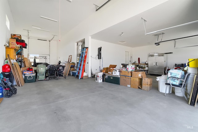 11127 Lake Lowell Ave, Nampa, ID 83686 - garage featuring a garage door opener